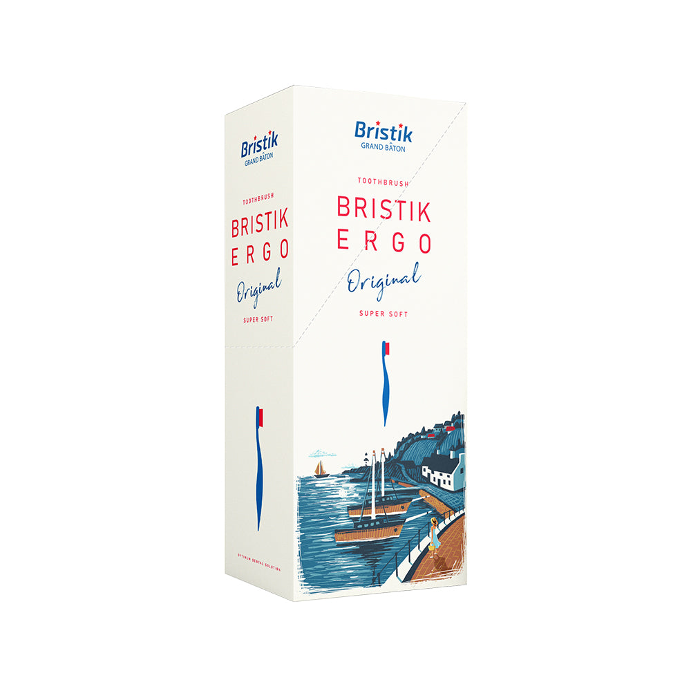 Bristik 成人 抗菌極細緻軟毛牙刷(五入)
