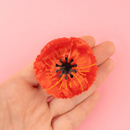 POPPY HAIR CLAW