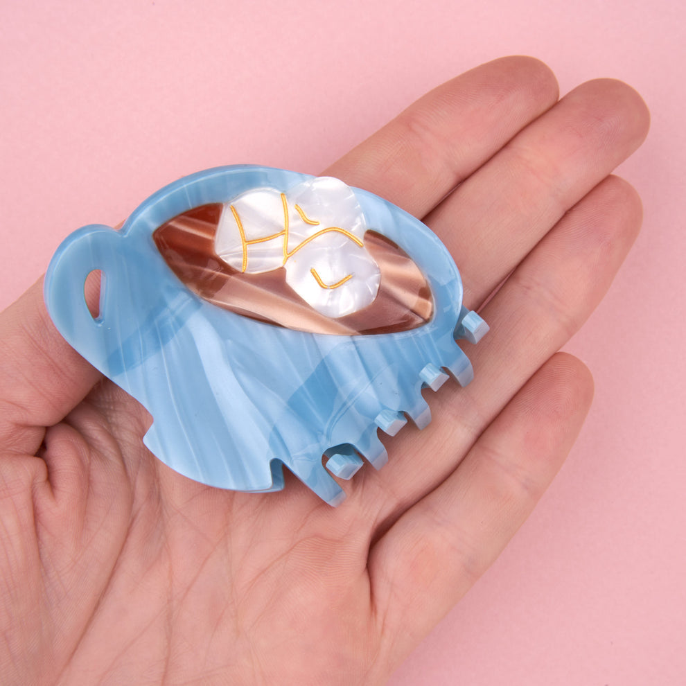 HOT CHOCOLATE HAIR CLAW