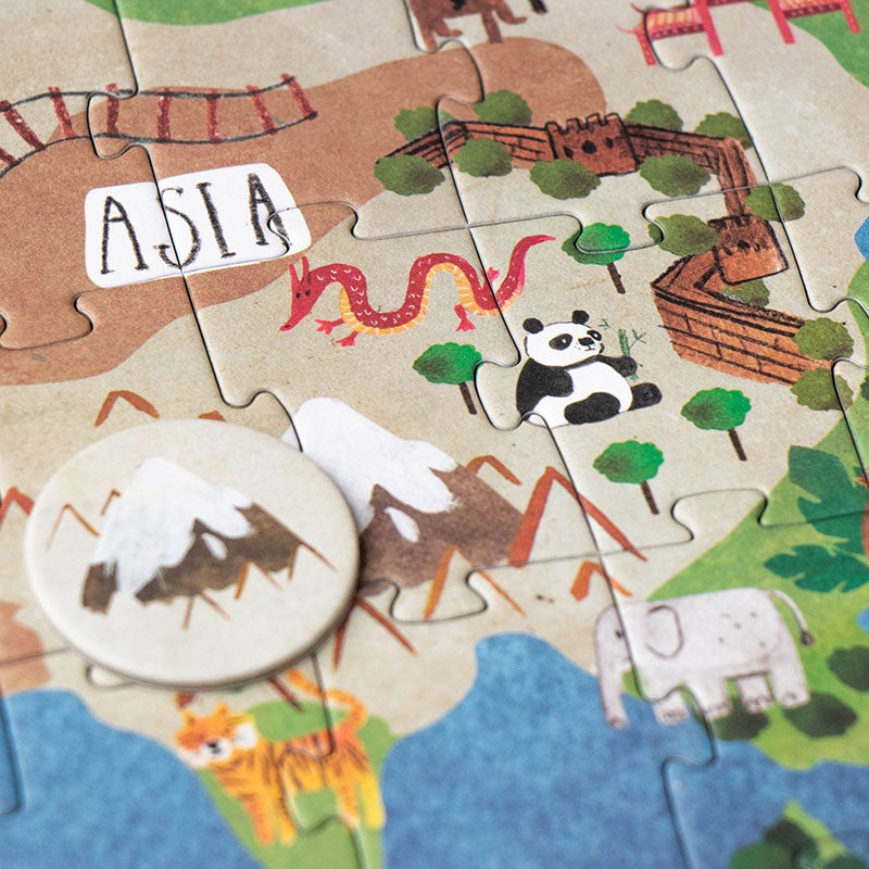 Londji - DISCOVER THE WORLD PUZZLE