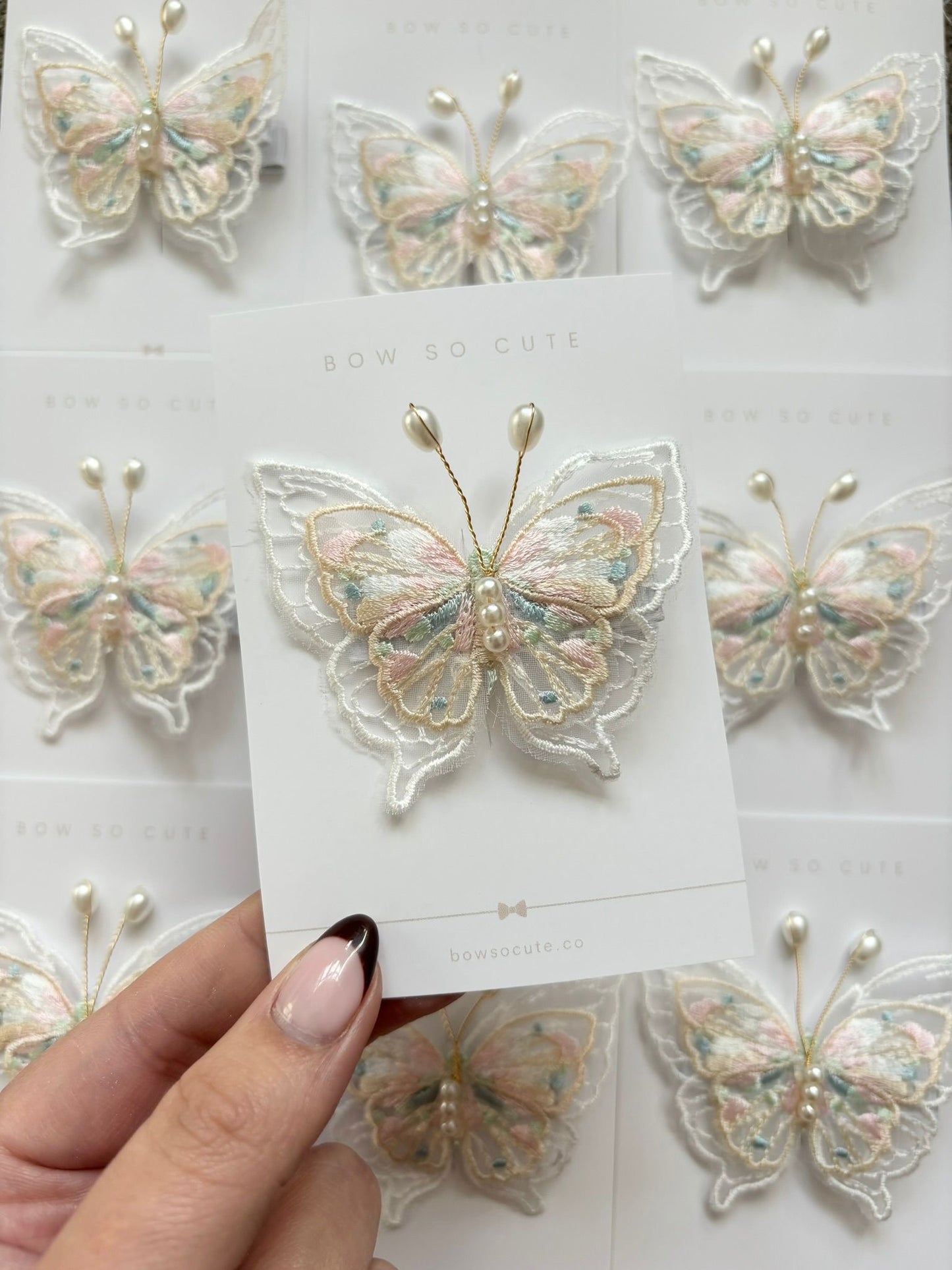 Whimsical Butterfly Clip