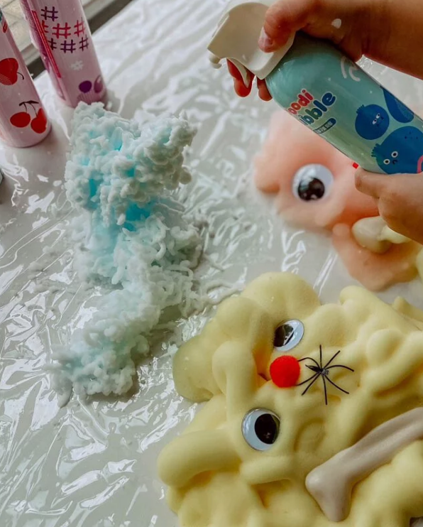 Messy Play - 韓國Doodi Bubble水果慕絲入浴泡泡