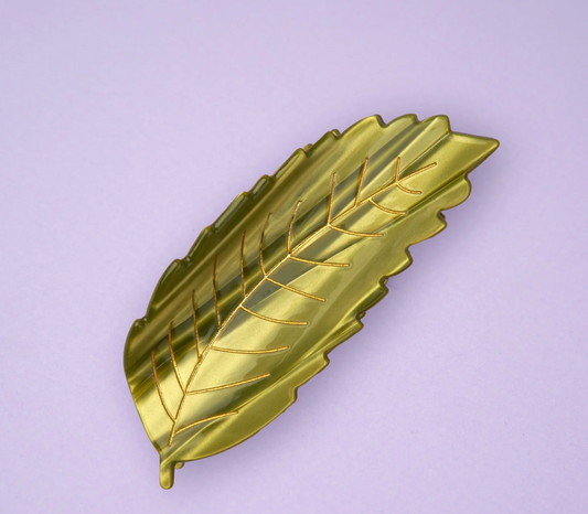 CHESTNUT LEAF HAIR CLAW