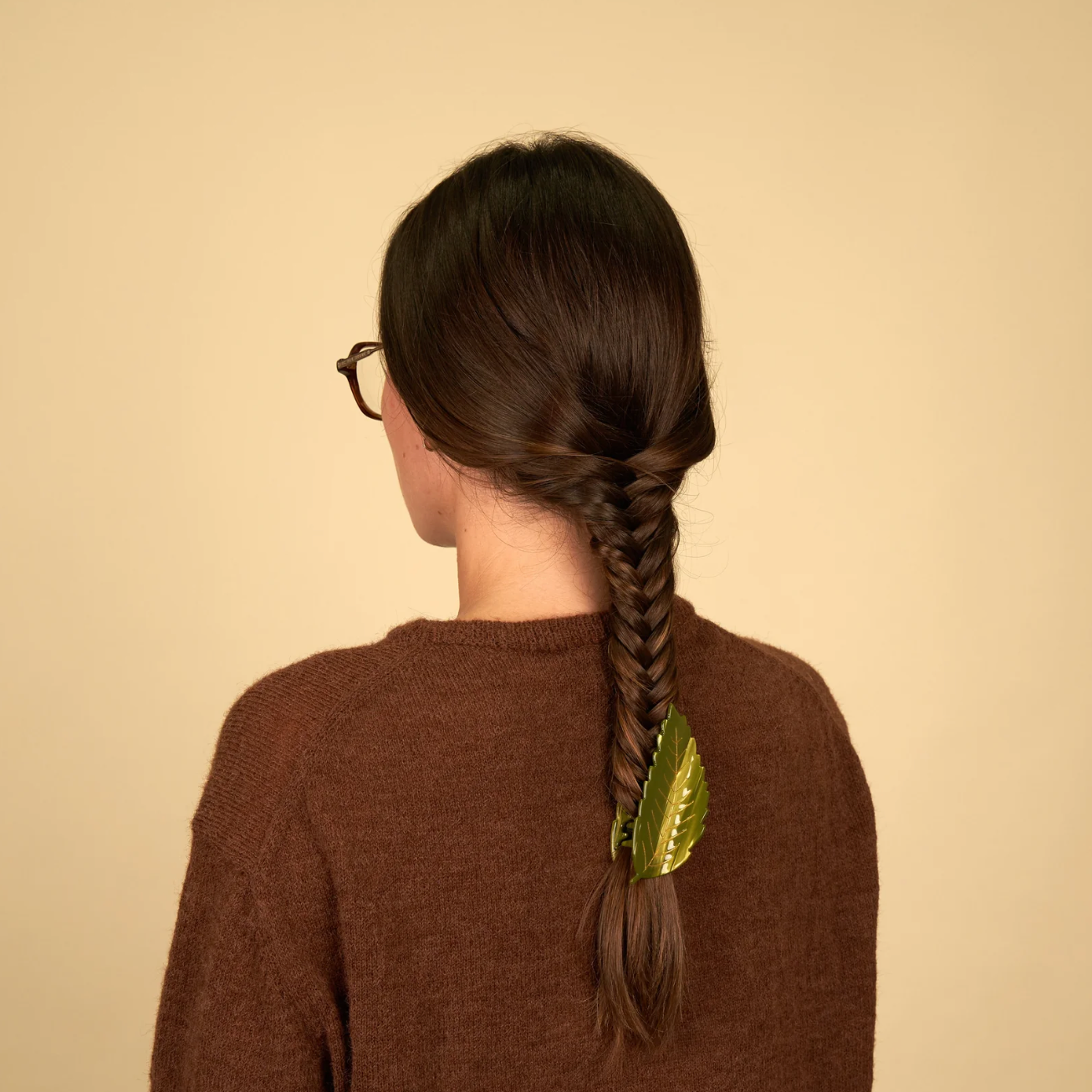 CHESTNUT LEAF HAIR CLAW