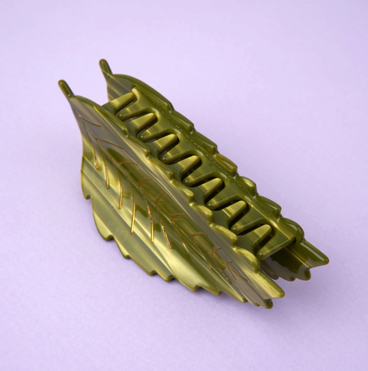 CHESTNUT LEAF HAIR CLAW
