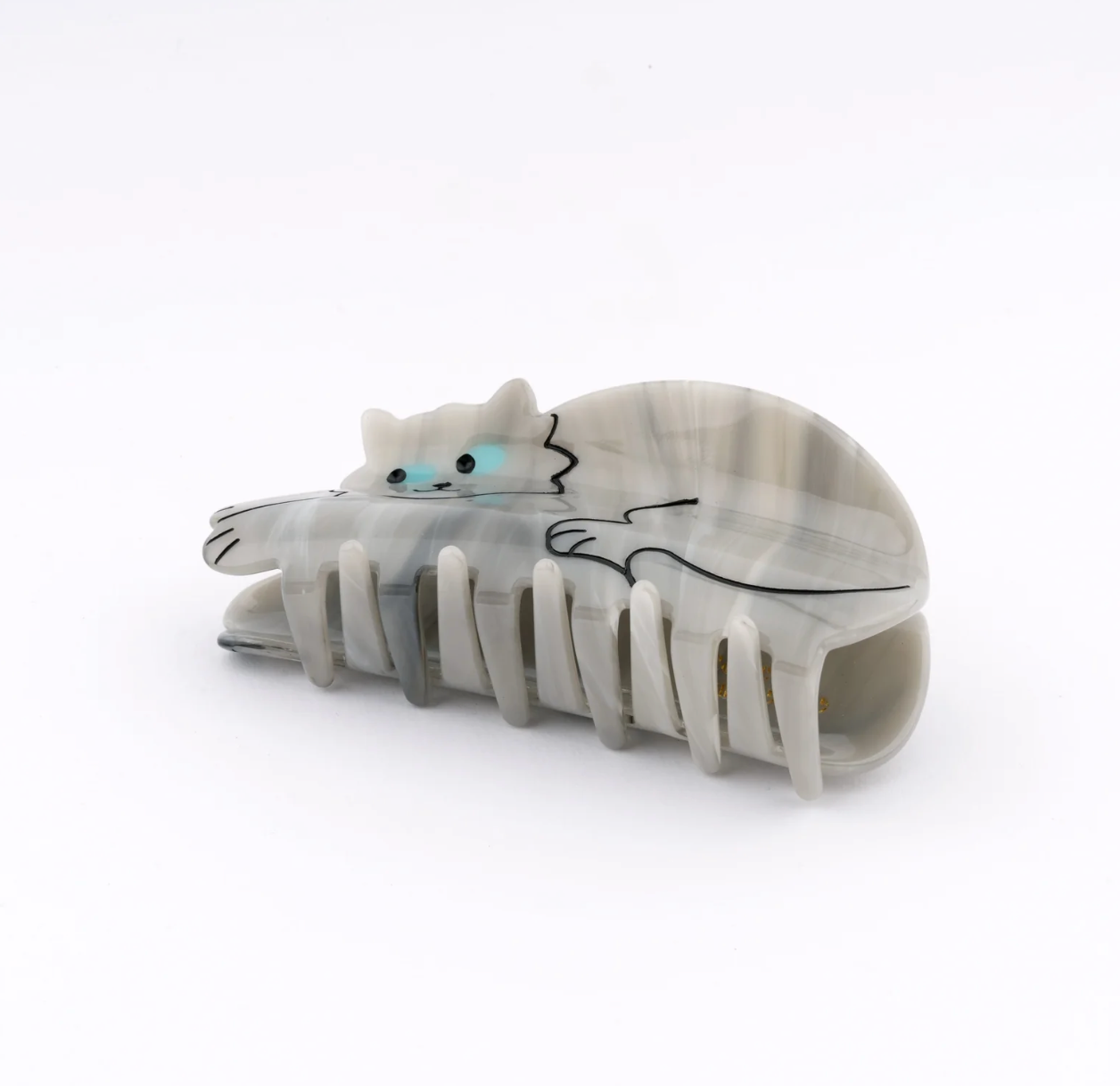 GREY CAT HAIR CLAW