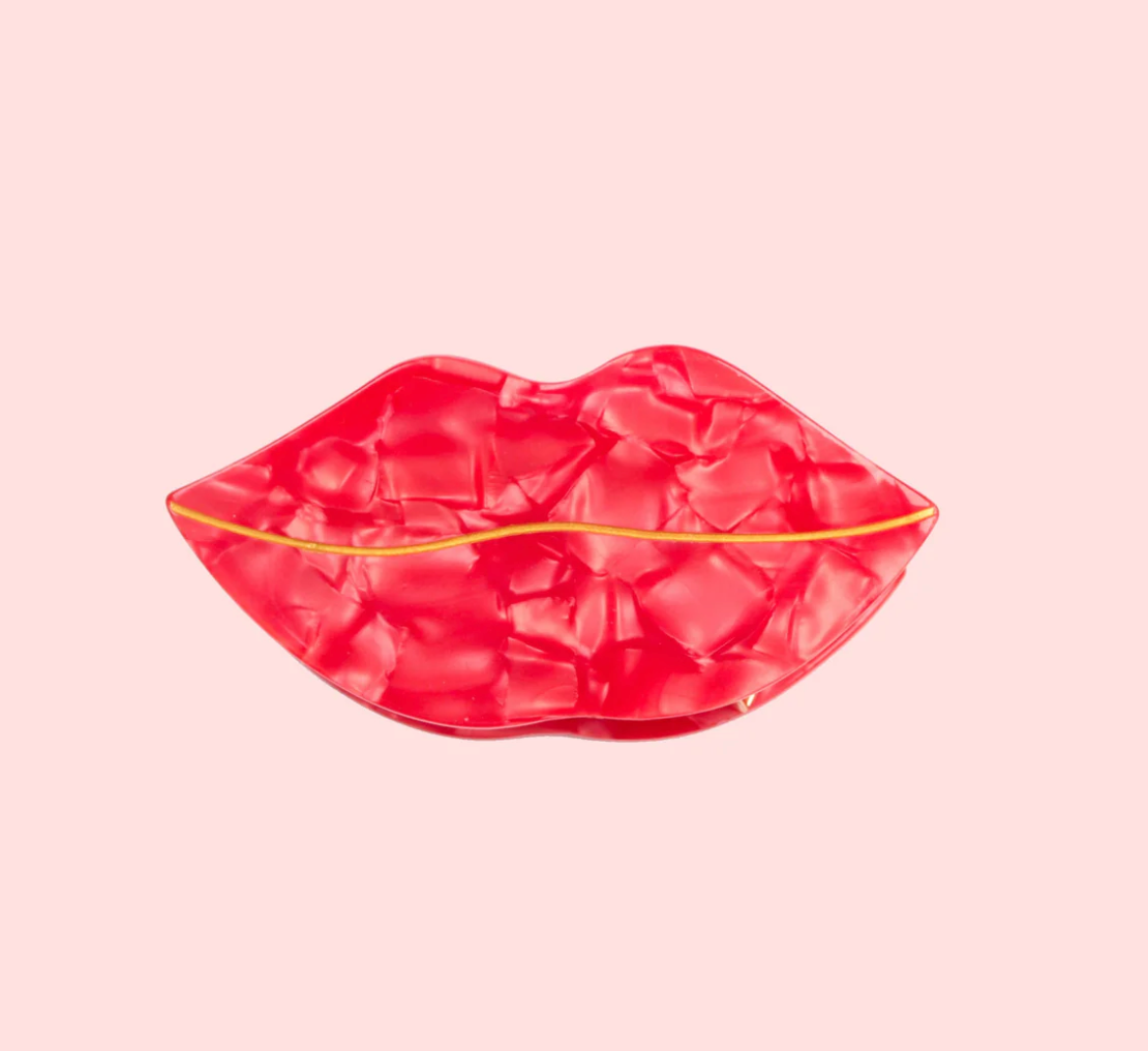 LIPS HAIR CLAW