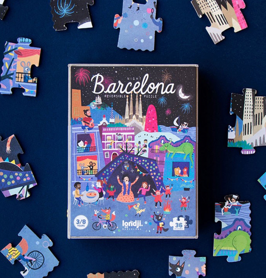 Londji - NIGHT AND DAY IN BARCELONA PUZZLE