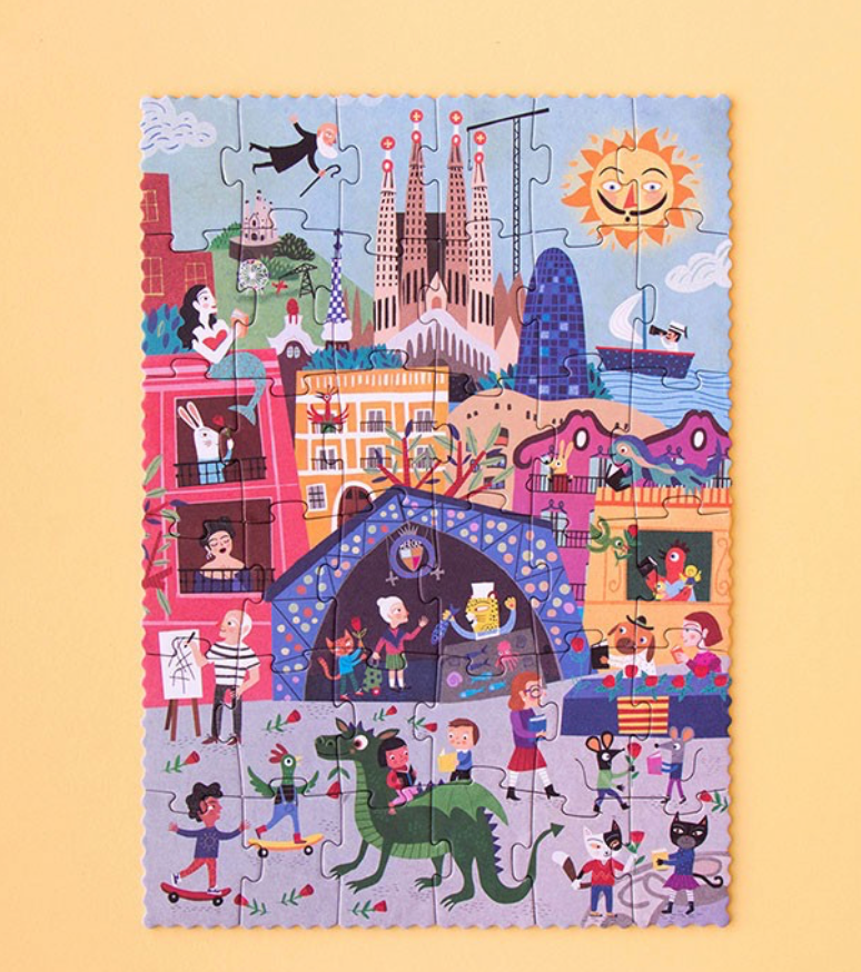 Londji - NIGHT AND DAY IN BARCELONA PUZZLE