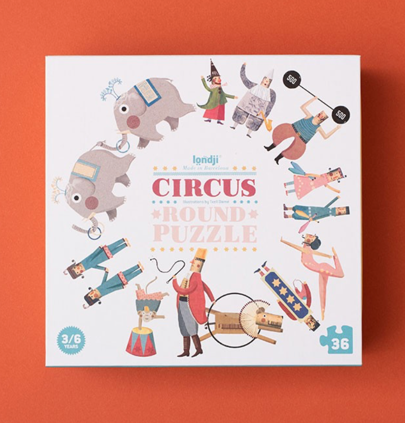 Londji - CIRCUS ROUND PUZZLE
