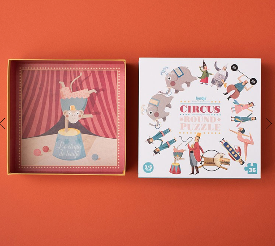 Londji - CIRCUS ROUND PUZZLE
