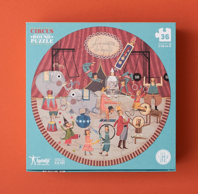 Londji - CIRCUS ROUND PUZZLE