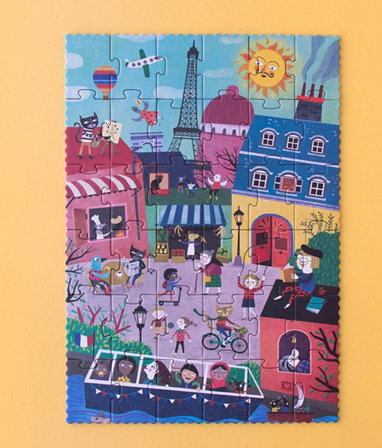 Londji - NIGHT AND DAY IN PARIS PUZZLE