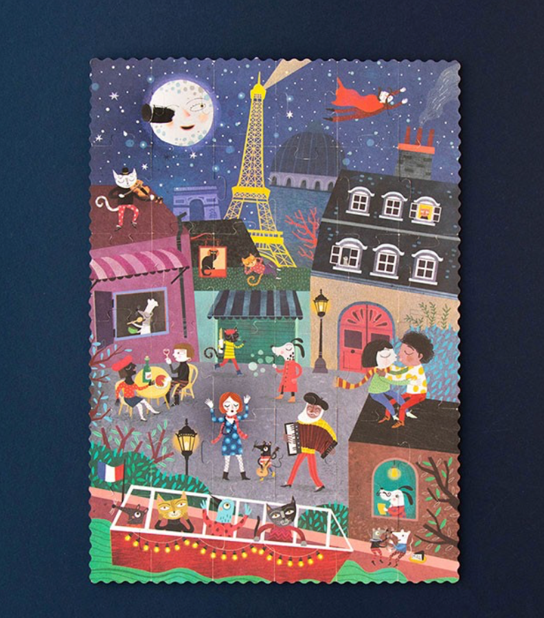 Londji - NIGHT AND DAY IN PARIS PUZZLE