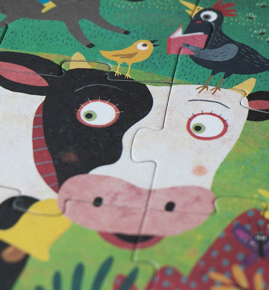 Londji - MY LITTLE FARM POCKET PUZZLE