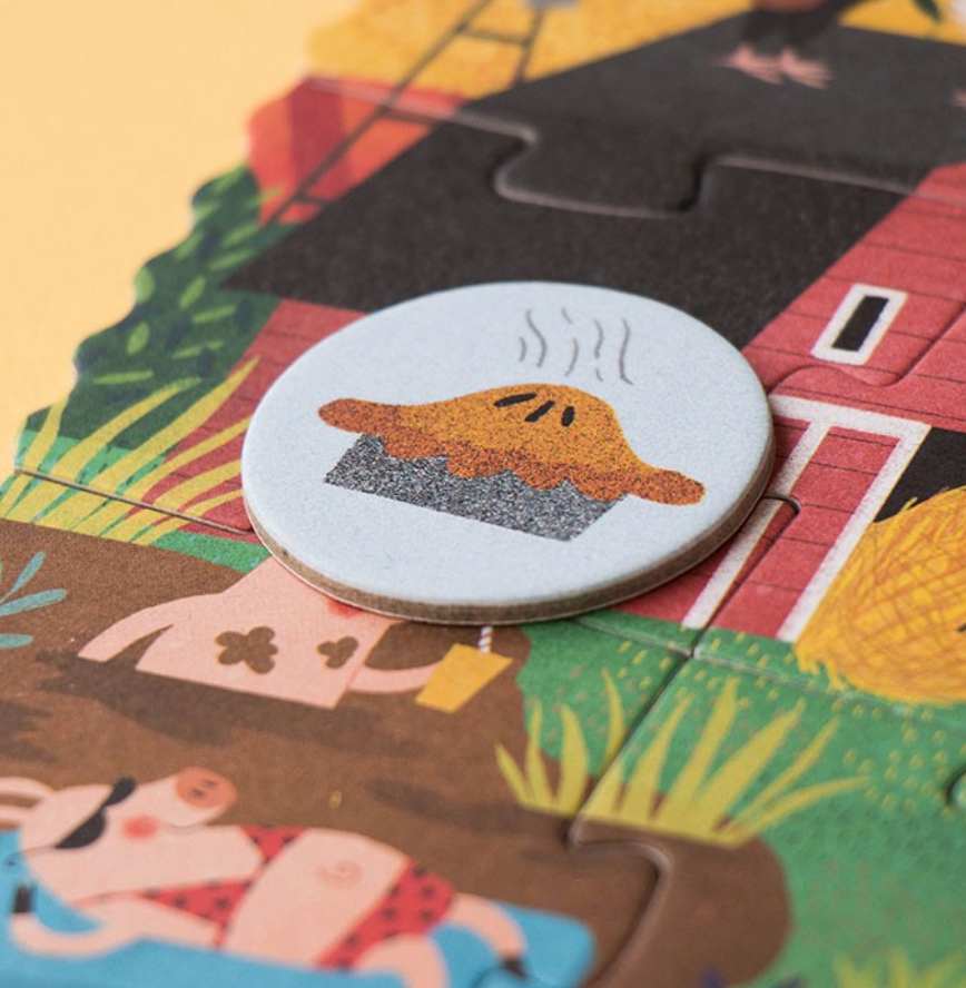 Londji - MY LITTLE FARM POCKET PUZZLE