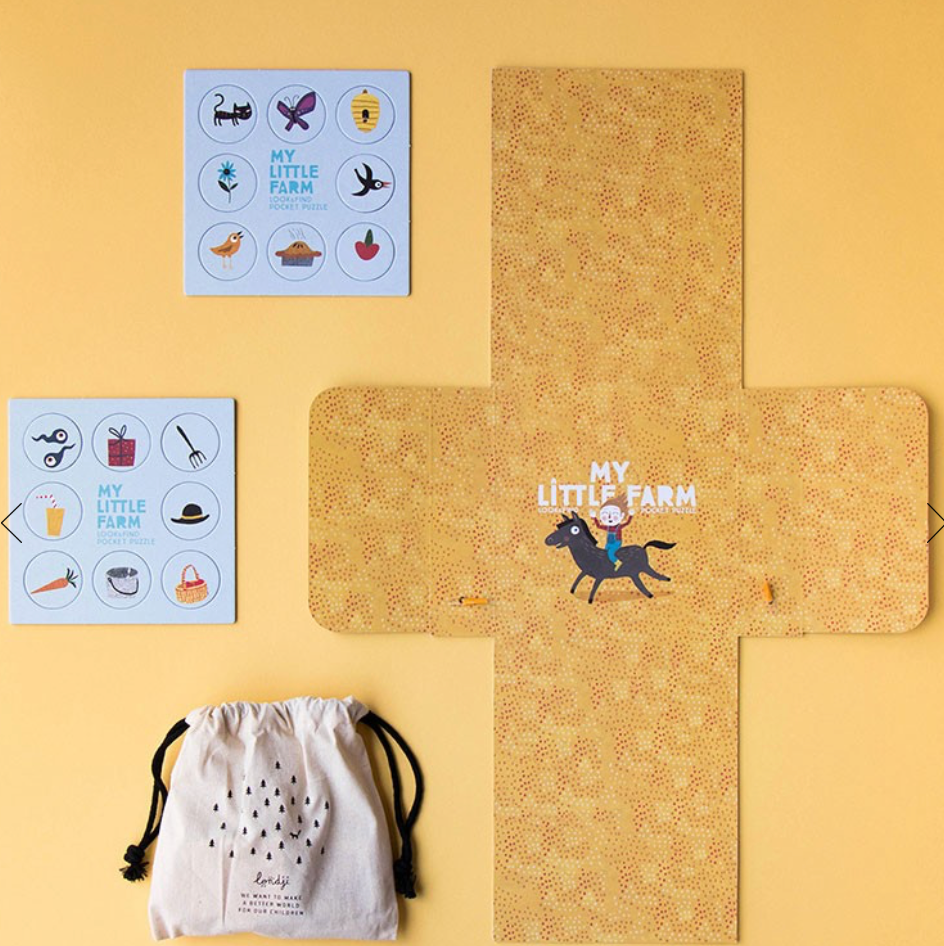 Londji - MY LITTLE FARM POCKET PUZZLE