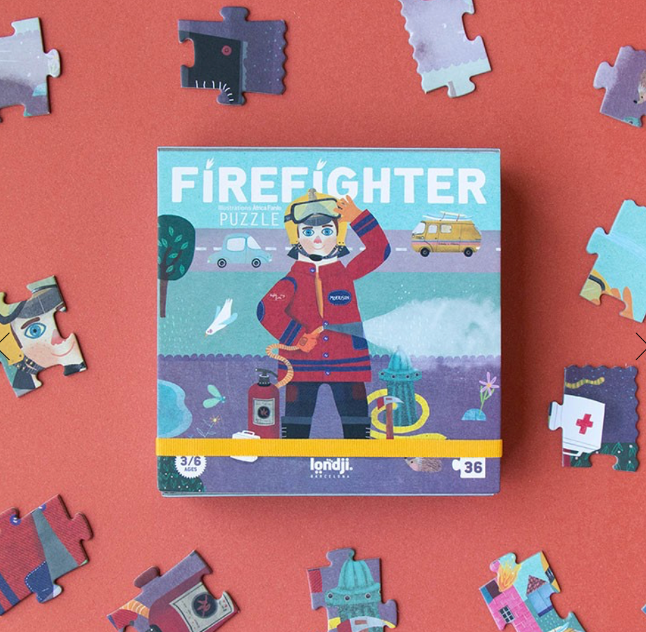 Londji - FIREFIGHTER POCKET PUZZLE