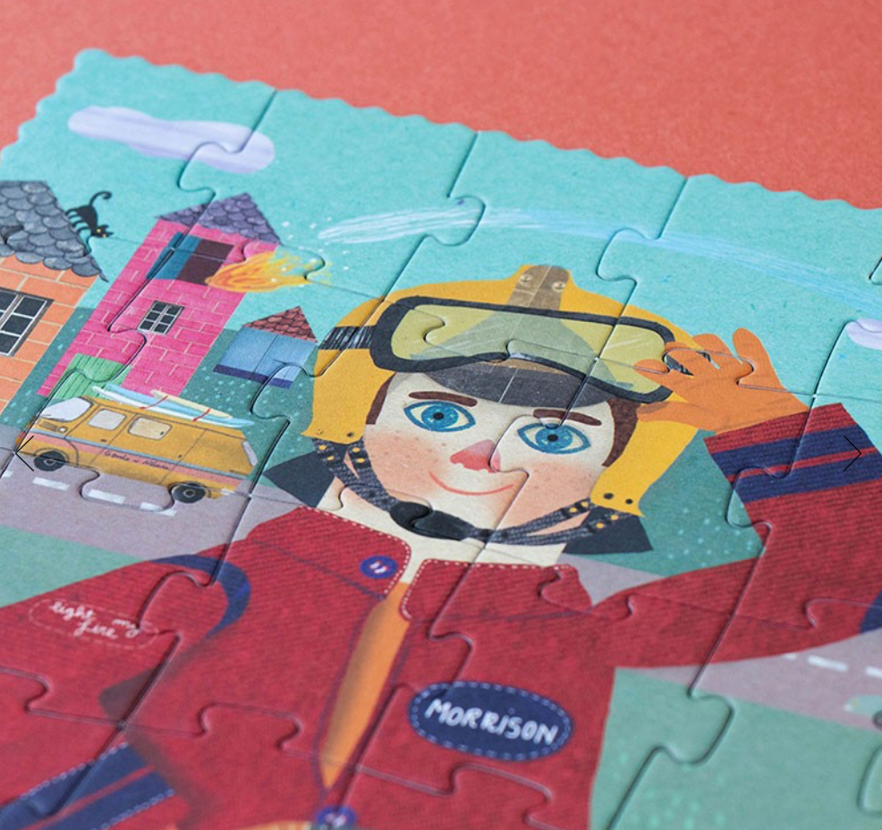 Londji - FIREFIGHTER POCKET PUZZLE