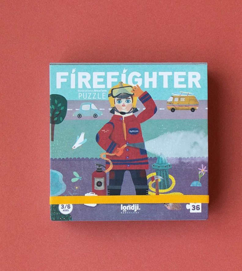 Londji - FIREFIGHTER POCKET PUZZLE