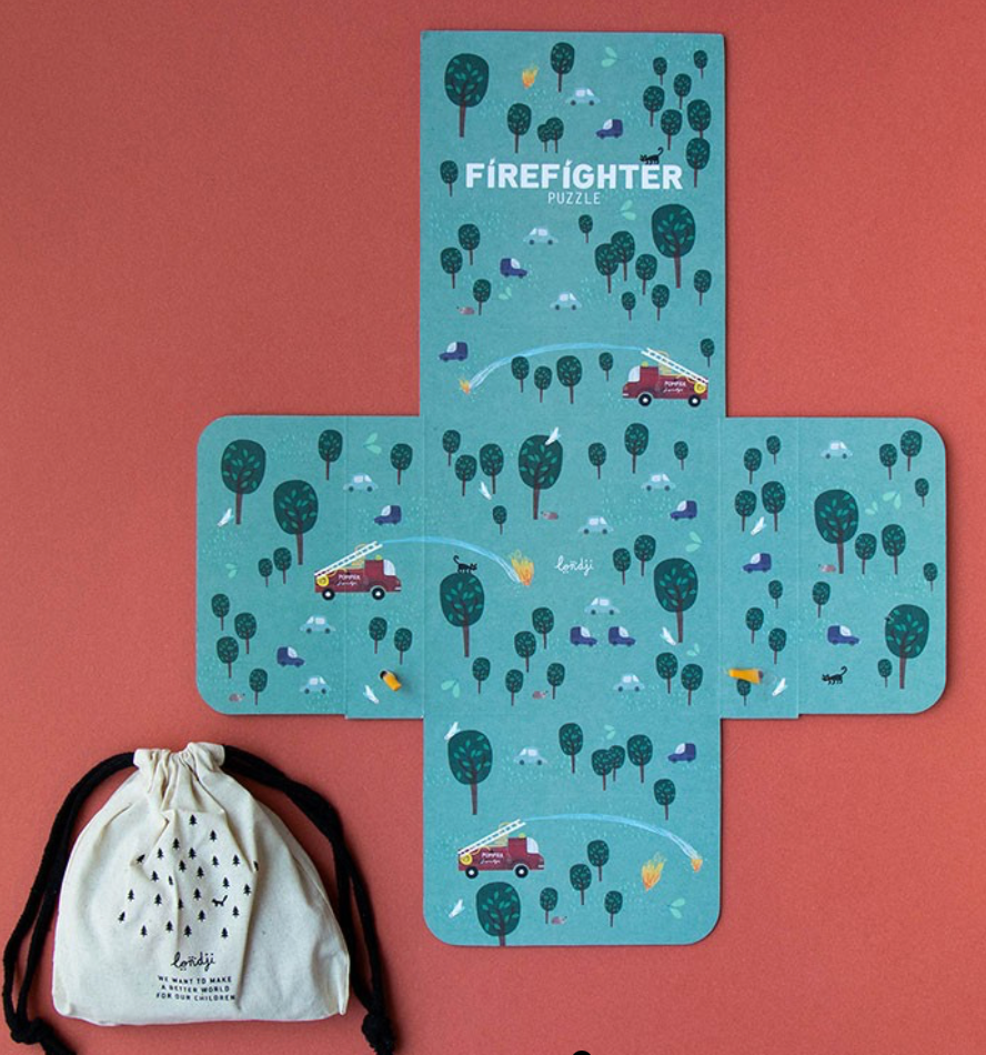 Londji - FIREFIGHTER POCKET PUZZLE