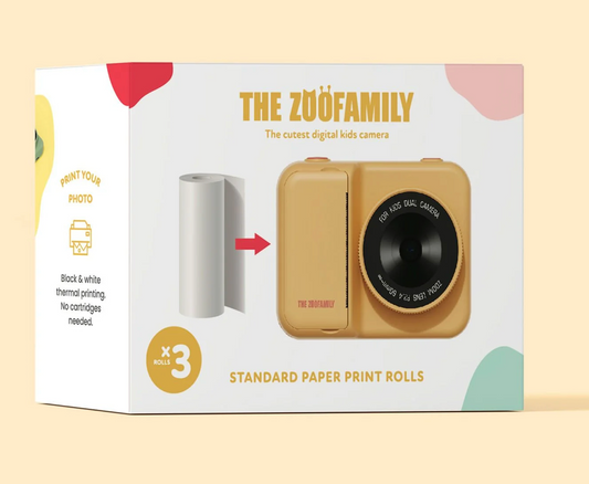Zoo Family paper rolls set (set of 3 rolls)