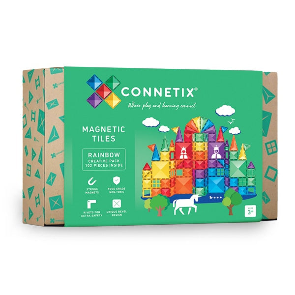 Connetix tile - Rainbow Creative Pack 102 pc