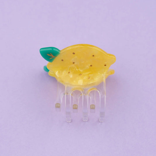 LEMON MINI HAIR CLAW