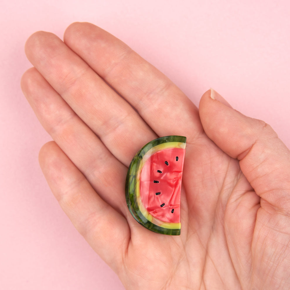 WATERMELON MINI HAIR CLAW