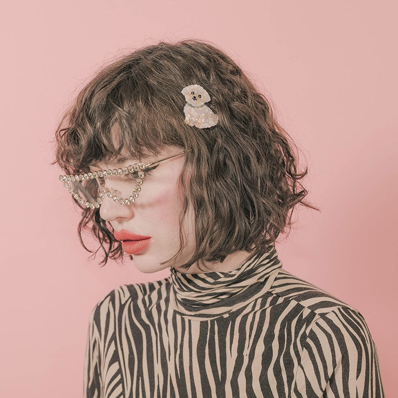 BICHON HAIR CLIP