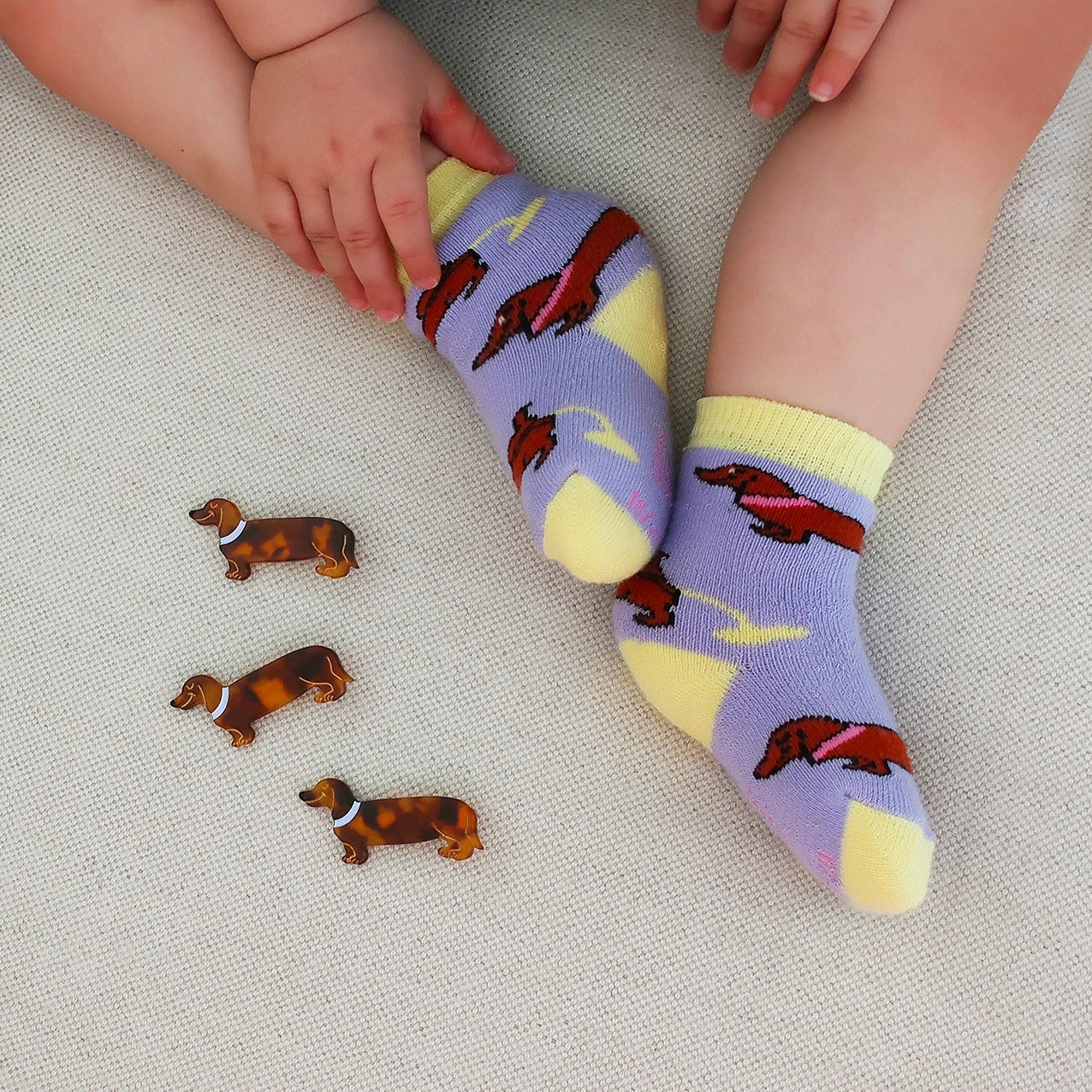 DACHSHUND HAIR CLIP