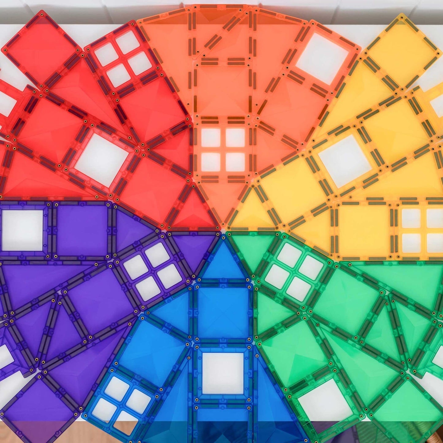 Connetix tile - Rainbow Creative Pack 102 pc