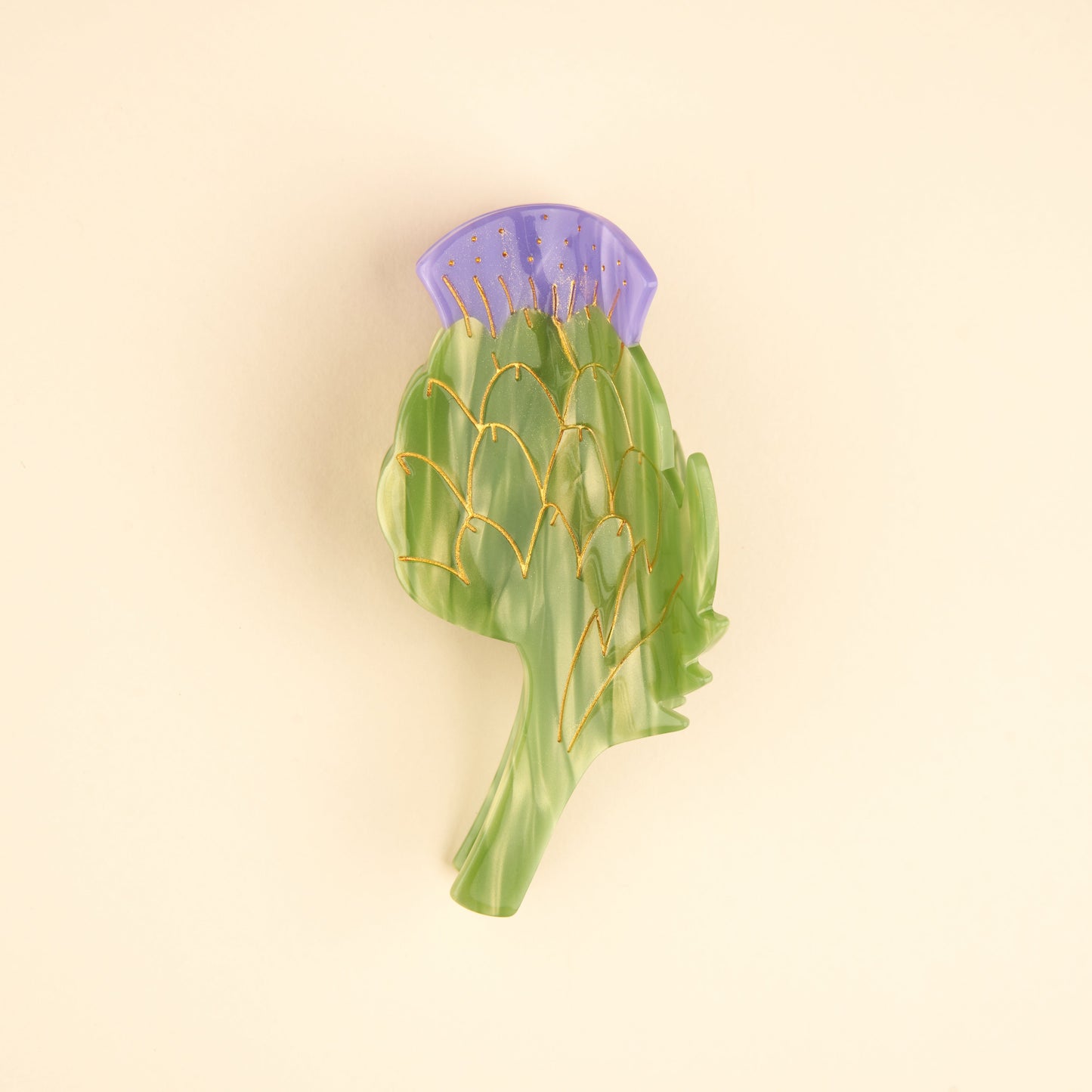 ARTICHOKE HAIR CLAW