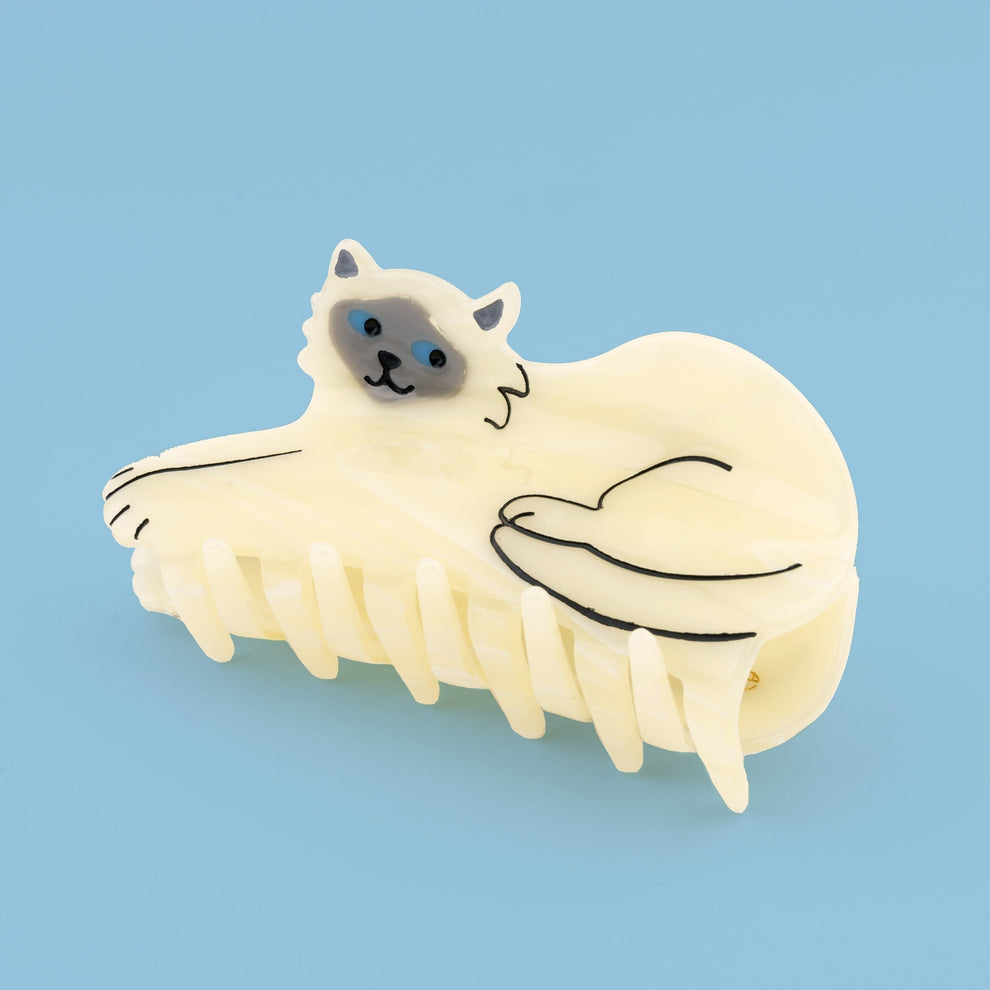 SIAMESE CAT HAIR CLAW