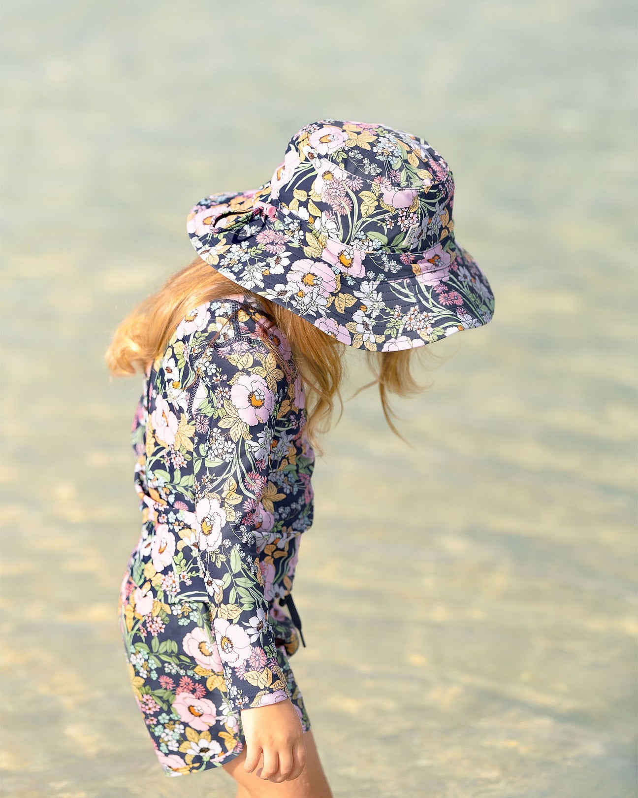 Toshi - Swim Kids Rashie L/S Half Zip Classic
