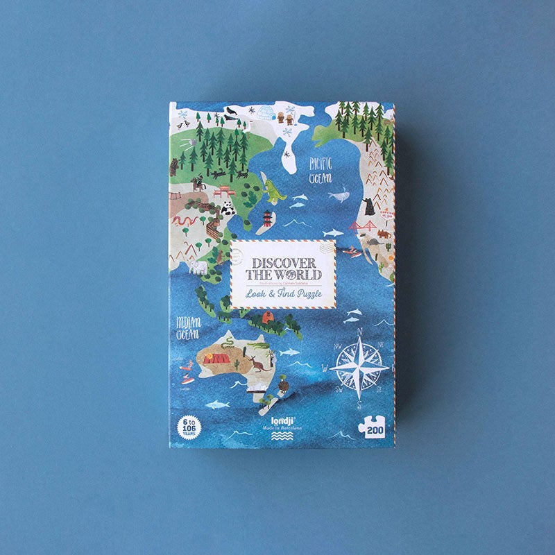 Londji - DISCOVER THE WORLD PUZZLE
