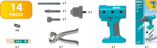 BRIO Builder - 34600 Builder Cordless Screwdriver - pre order