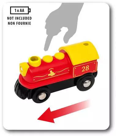 BRIO World 32265 Mickey Mouse Battery Train