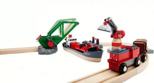 Brio Railway: 33061 Cargo Harbour Set