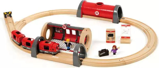 BRIO 33513 World Train Set Metro Railway Set