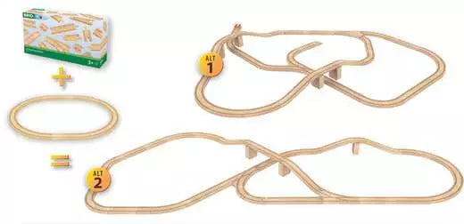 Brio World:33772 -- 50 Pieces Track Pack