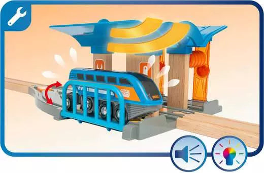 BRIO World Train Set 33977 Action Tunnel Deluxe Set