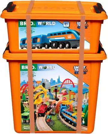 BRIO World Train Set 33977 Action Tunnel Deluxe Set