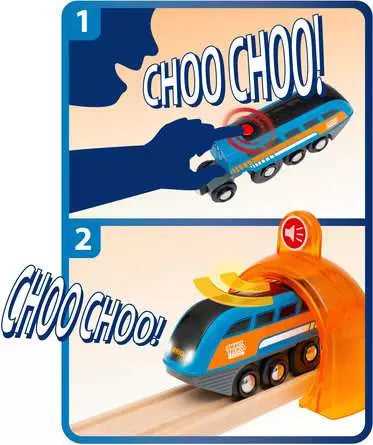 BRIO World Train Set 33977 Action Tunnel Deluxe Set