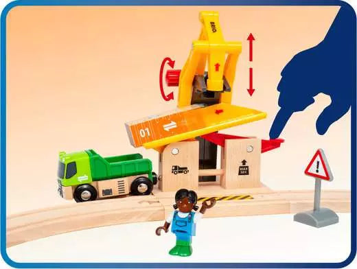 BRIO World Train Set 33977 Action Tunnel Deluxe Set