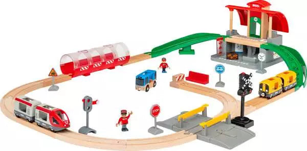 BRIO World 33989 Train Set Central Station Set