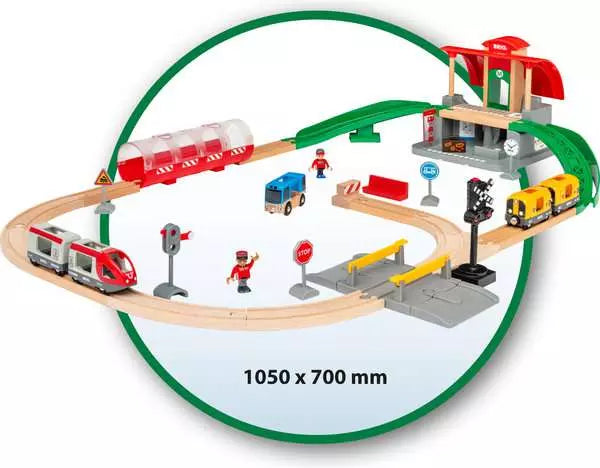 BRIO World 33989 Train Set Central Station Set