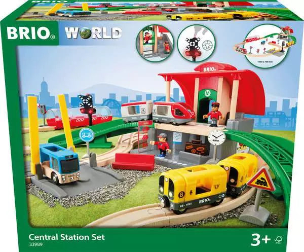 BRIO World 33989 Train Set Central Station Set