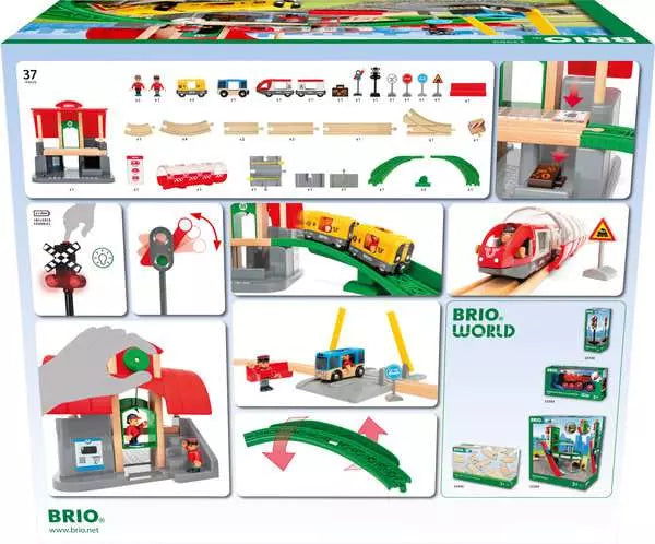 BRIO World 33989 Train Set Central Station Set