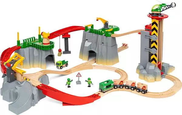 BRIO World 36010 Train Set Cargo Mountain Set